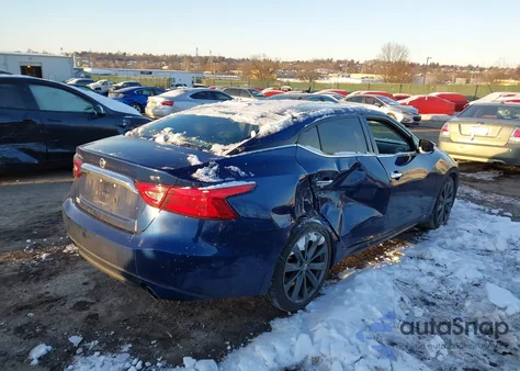 2016 Nissan Maxima 3.5 Sr z USA, uszkodzony, nr VIN 1N4AA6AP3GC398755